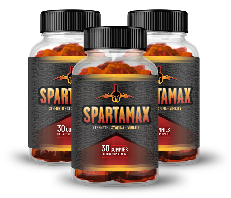 SpartaMax gummies bottle