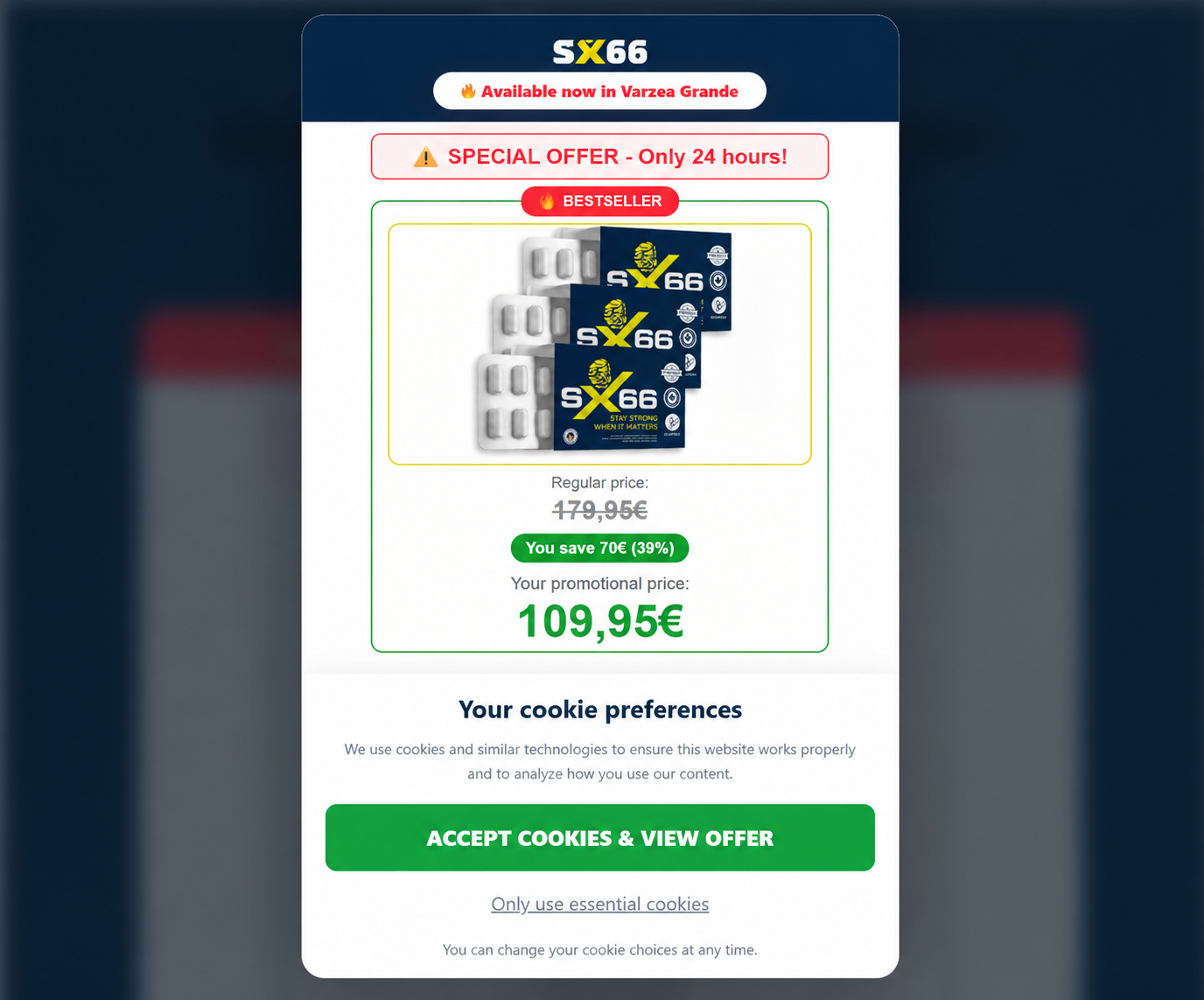 SX66 aanbieding